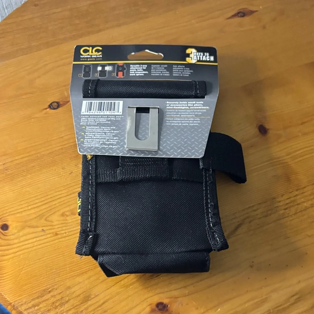 CLC Work Gear Black Tool Holder NWT